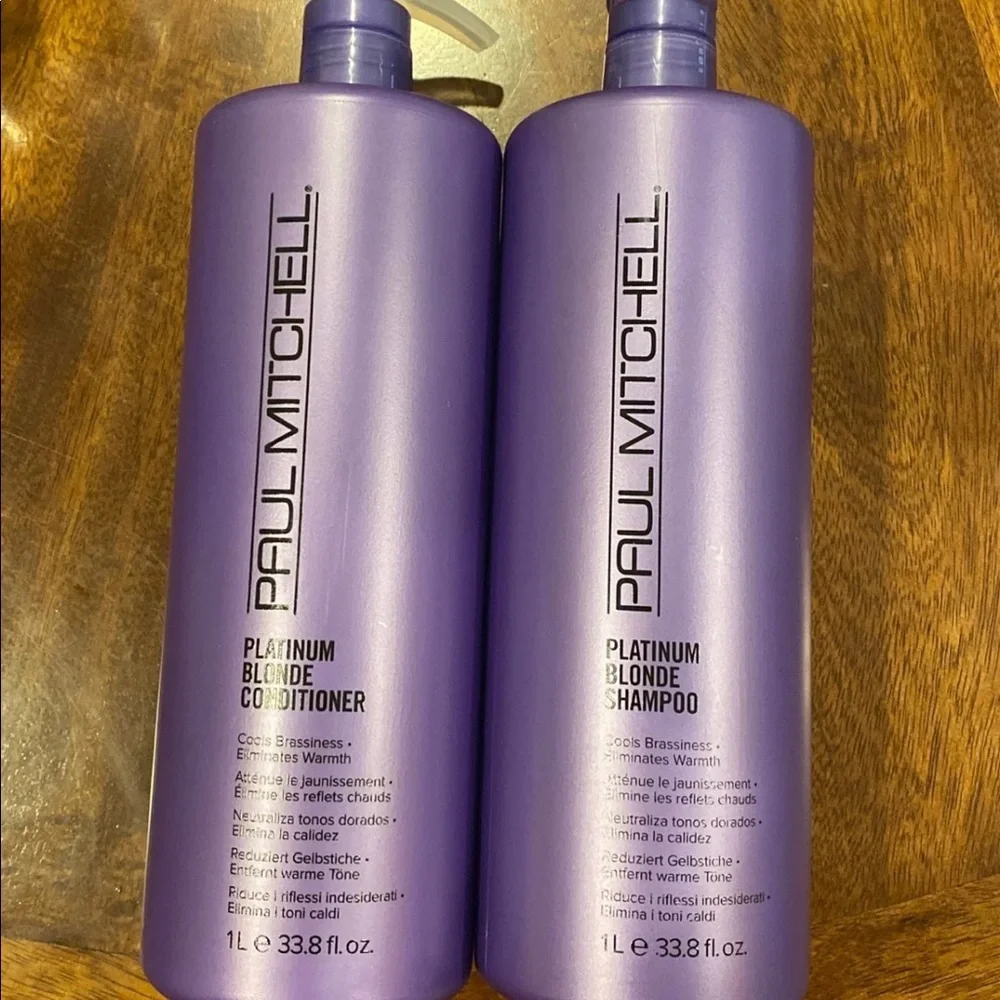 Paul Mitchell Platinum Blonde Shampoo Conditioner